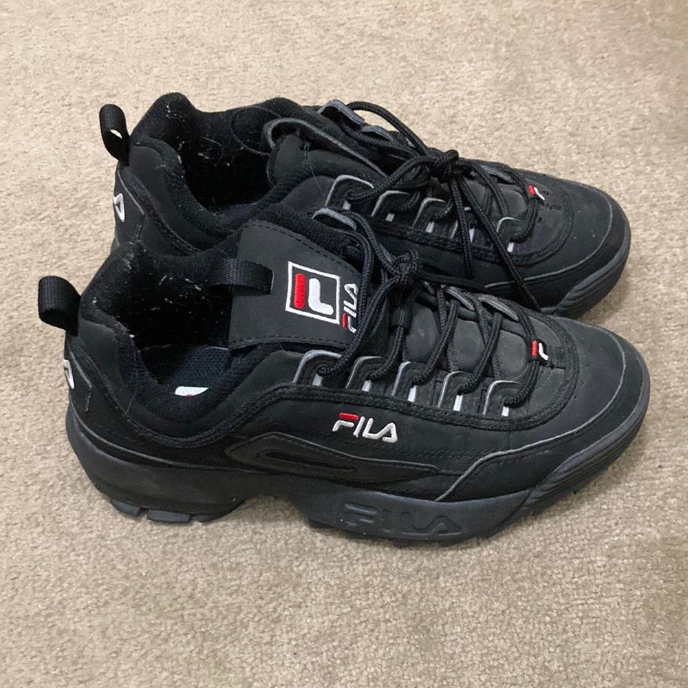 Black FILA Chunky Sneaker